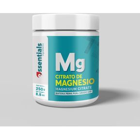 Citrato de Magnesio Polvo 250gr Essentials