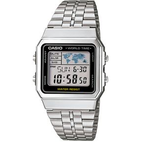 Reloj Retro Casio A500wa-1df  Acero Inoxidable Unisex