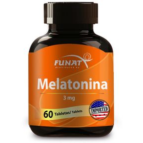 Melatonina Funat 3 Mg Frasco X 60 Tab