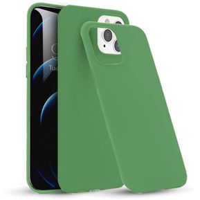 Funda Silicona iPhone 12 6.7 Pulgadas Verde