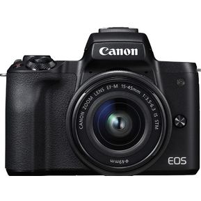 Cámara Canon EOS M50 Mark II EF-M15-45  IS STM-Negro
