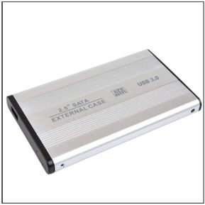 Case Caja Disco Duro Externo Adaptador SATA 2.5 USB Velocidad 3.0 Gris