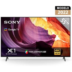 Pantalla Sony KD-55X80K 55 4K UHD LED Smart Google TV