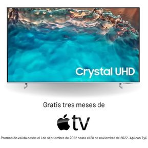 Televisor Samsung 55 Pulg 2022 Smart Tv Uhd 4K Un55Bu8200Kxzl