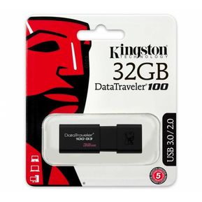 Memoria USB 32 GB Unidad Flash USB DataTraveler 100 G3
