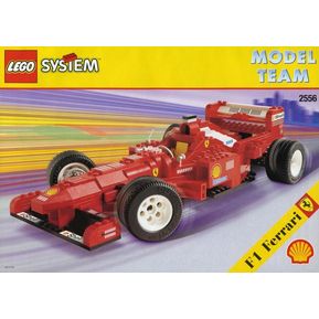 Coche de carreras LEGO 2556 Model Team Shell F1 Ferrari