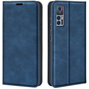 For TCL 30 5G / 30+ Magnetic Suction Leather TPU Case