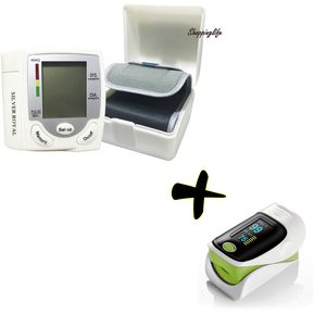 COMBO Pulso Oximetro + Monitor de presión Arterial Digital