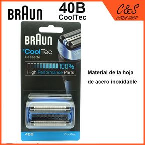 Braun 40B Cabezales de afeitado para las series 3, 5 y 7