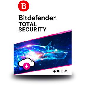 Bitdefender Total Security 10 Disp + Vpn Premium Vig 1 Año