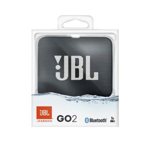 Bocina JBL GO 2, Portátil, Bluetooth, Sumergible - Negro