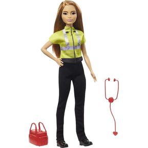 Muñeca Barbie Profesiones Paramédica Surtidas Original Mattel
