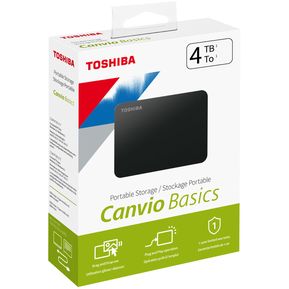 Disco Duro Externo Toshiba 4tb Teras Canvio basics Usb 3.0 Ultima Generación