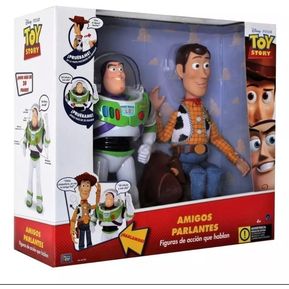 Figuras Que Hablan Woody y Buzz Lightyear Toy Story Originales