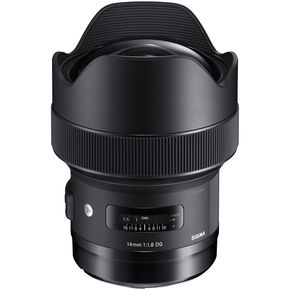 Sigma 14mm F1.8 DG HSM - Art Lens - Black (Canon EF)