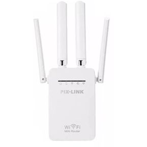 Router Repetidor Access point WISP Pix-Link blanco 100V/240V