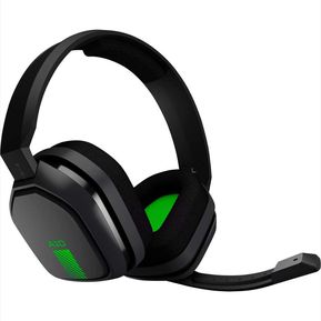Audífonos Diadema Gamer Astro A10 PC  PS4  Xbox One Gris/Verde