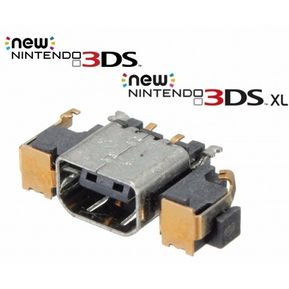 Puerto De Carga Socket Compatible Nintendo New 3ds / 3ds Xl