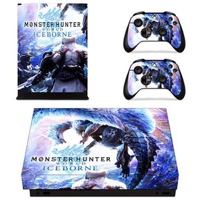 Monster Hunter-pegatina de piel icebory World para Microsoft Xbox One