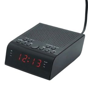 Radio Reloj Despertador Digital Lcd Am/fm 9v