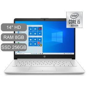 Computador Portátil Hp Laptop 14in Intel Core i5 RAM 8GB SSD 256GB.