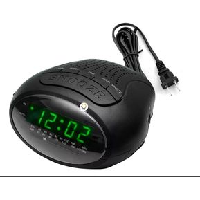 Radio Reloj Digital Despertador De Mesa Am Fm