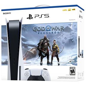 Sony PlayStation 5 825GB God of War Ragnarok Bundle color blanco