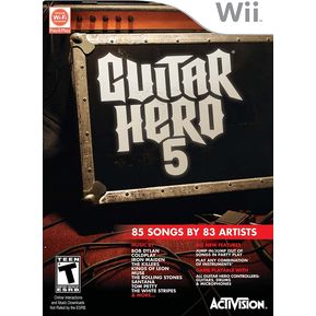 Guitar Hero 5 - Nintendo Wii (solo juego)*
