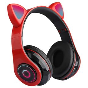 B39 Cat Ears Headphones Auriculares inalámbricos estéreo bilaterales p