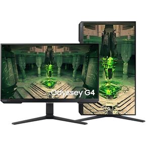 Monitor Gamer Samsung 27 Odyssey G4 Pivot 240hz 1ms Ls27bg402 - Negro