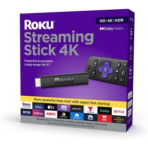 Roku Streaming Stick 4K 2021 4K HDR DolbyVision