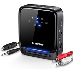 Elegiant Bluetooth 5.0 Aux Wireless Audio Receiver/Transmitter