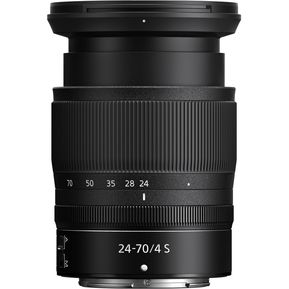 Nikon NIKKOR Z 24-70mm f/4 S Lens - Black