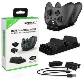 Xbox One X S Controller Stand GamePad Doble Carging Dock