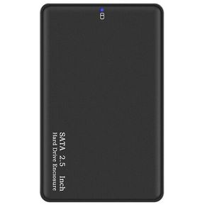 Caso de disco duro de 2.5 pulgadas USB 3.0 Mobile SATA Serial Notebook Drive   Box