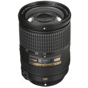 Nikon AF-S DX NIKKOR 18-300mm f/3.5-6.3G ED VR Lens - Black