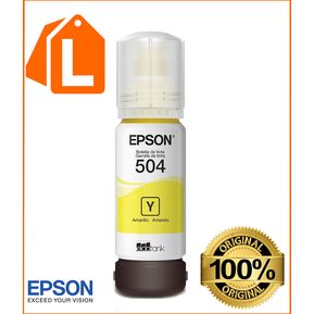 Tinta T504 Epson Yellow Original T504 - L4150 L4160 L616