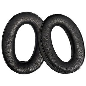Black#Earpads de cojín de cuero para Sony WH-1000XM4