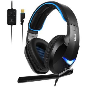 Auriculares Gaming Headset Wand Negro y...