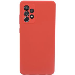 Estuche Silicone Case Samsung Galaxy A52 4G-5G Rojo