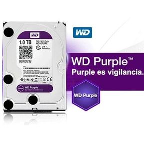Disco Duro Interno Western Digital 1TB  Purple Ref. WD10PURZ