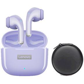 Lenovo LP40 Pro De TWS-Purple Headphones y Storage Bag-Negro
