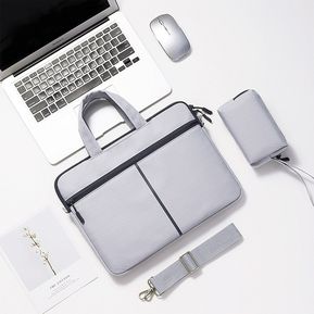 Bolsa para ordenador portátil de 14 pulgadas,para Dell xps 13 xps 15,bolsa para Notebook para Asus vivobook Asus Zenbook 14,funda de portátil para Acer swift 3 15,6 pulgadas(#grey handbag)