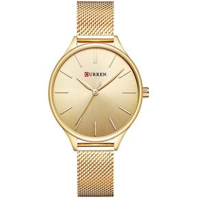 Reloj Curren modelo KREB7318 dorado mujer