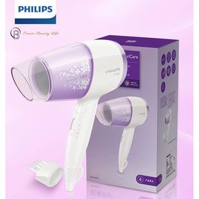 Philips 1200W secador de pelo de viaje con función iónica portátil plegable y ligero