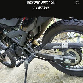 lamina lateral partes lujo moto Victory MRX 125