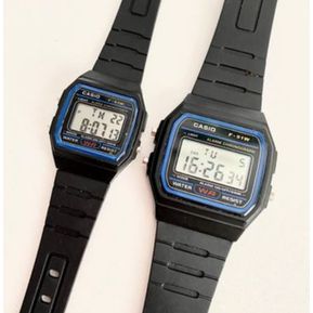 Reloj MINI Casio Clásico Retro Digital F-91W-1 Negro Unisex
