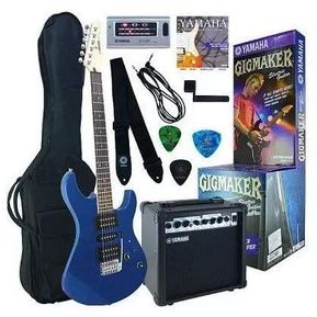 Paquete de Guitarra Yamaha Gigmaker ERG121GPIIMTU-Azul