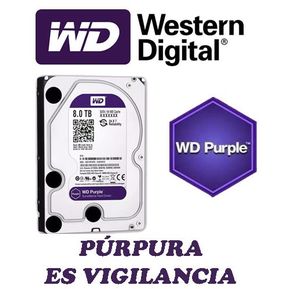 Disco Duro Western Digital WD 8TB Purple