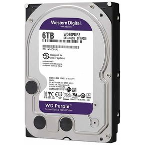 Disco duro Western Digital WD Purple WD62PURX 6TB púrpura